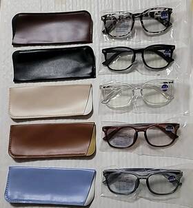 Blue Light 494511376363 Bls Blues Custome Eyewear Reading Glasses Pack Of 5-new