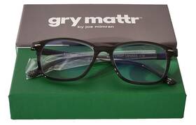 650198gr25 Blue Light Gry Mattr By Joe Mimran Enthusiastic Reading Glasses- 2.50