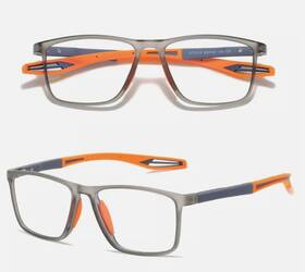 K1119 Blue Light Men Tr90 Anti-blue Square Reading Glasses Sport Lightweight Hot