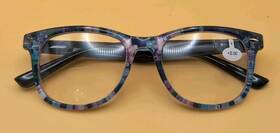 E5010 Bluvue Blue Light Blocking Fashion Readers Computer Gaming Glasses Flower Design