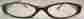Br9161-1-1083 Borghese Reading Glasses Black And Green Frame 1.75 Strength