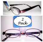 Bridget Foster Grant 2 Pack Of Womens Oval Reading Glasses Rose Tortoise 1.50 070135302720