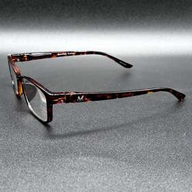 4359-121523-22 Bunny Eyez Ruthie Tiltable 1.00 Readers Tort Crystal Blue Light Blocking Used