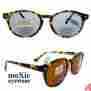 C169 Moxie Bifocal Sunglasses Round Retro Men Women 60s Vintage Style Cruzin Readers Nwt