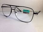 Ca190r Lipopsun Eyewear Mens Metal Frame Reading Glasses Black
