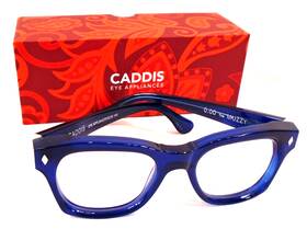 Caddis 810071083532 Muzzy Minor Blues Color 0.00 Clear Hevp Lens Readers Reading Glasses