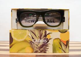 50-22-145 Caddis 810102723147 The D28 2.50 Rgb Lens - Vintage Green Reading Glasses- New