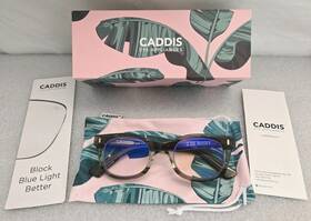 49-21-145 Caddis 810121858561 Bixby Readers 2.50 Sweetgrass Bt Svr Lens Clear Hevp Block Blu