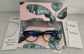 Progressive18 Caddis 810132132353 Bixby Compact Readers 2.50 Stout Lens 47-21-145 Clear Hevp