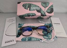 47-21-145 Caddis 810132132605 Bixby Compact Readers 2.50 Sweetgrass Bt Svr Lens Clear Hevp