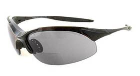 45bf Calabria 795780082475 Bi-focal Reading Sunglasses In Tortoise Frame And Grey Lens 2.00