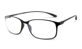 Calabria 795780201326 720 Flexie Round Square Reading Glasses 3.25 Ebony Men/women Bendable Single