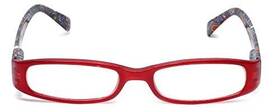 Calabria 795780354602 735 Reading Glasses With Matching Retro Paisley Print Case Red Wine 6.00