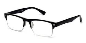 6906 Calabria 795780839994 Vintage Semi-rimless Designer Reading Glasses In Black 2.25