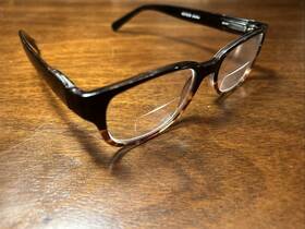 4373cb Calabria 795780917722 Bi-focals Reading Glass Black Tortoise Fade 2.5 Frames Only