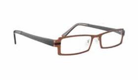 Calabria 795780923402 822 Metal Reading Glasses 4.00 Copper Brown Black Men Women Designer E