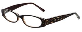 854-toasted-caramel-prog-bl Calabria Designer Multi-focus Lens Blue Light Glasses 854 Toasted Caramel Oval