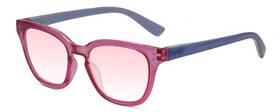 Fl-41 Calabria R860 Reading Glasses 2.00 Pink Crystal Blue Fluorescent Light Sensitiv