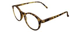 Zt1662b-brown-prog-bl Calabria Elite Designer Multi-focus Blue Light Glasses Zt1662 Round Brown 48 Mm