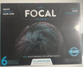 Capillus 810045460963 Focal Crown- Laser Therapy Scalp Treatment For Hair /new Sealed-a