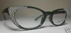 Dor1 Caponi Spring Green Hinge Reading Z14 Cat Rhinestones 1.75 Georgio Prices Glasses Eye