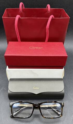 Mvp038899 Cartier Ct02910a Ct0291oa Luxury Eyeglass Frames Authentic With Case
