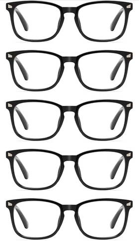 Ccvoo 313035963975 5pack Mix And Match Reading Glasses For Women - Lightweight Comfortable Fit
