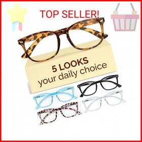 Ccvoo 850054009913 Reading Glasses For Women/men Eyeglasses Blue Light Readers Women/me