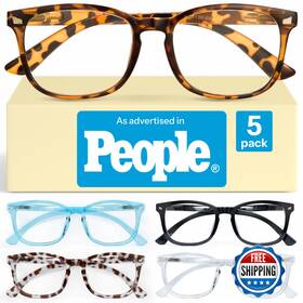 B08cr9grm1 Ccvoo Women Reading Glasses Blue Light Readers Eyeglasses 1.5
