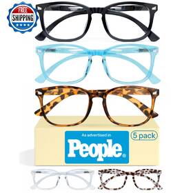 B08lsl8vhj Ccvoo 1.75 Blue Light Reading Glasses For Women Stylish Spring Hinge Eyeglasses