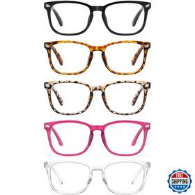B0b6fzzp6q Ccvoo Blue Light Blocking Reading Glasses Unisex Computer Eyestrain
