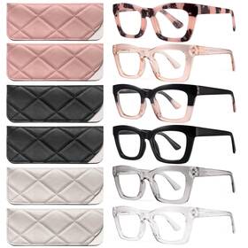 B0bhn3h84z Ccvoo Womens Stylish Blue Light Reading Glasses Eyeglasses