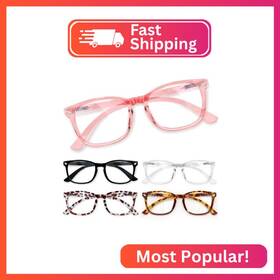 Nt77 Ccvoo Mix And Match Reading Glasses For Women - Lightweight Comfortable Fit Clea