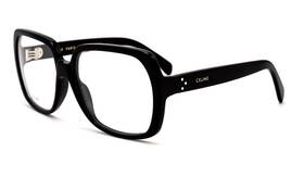Cl50067i Celine Paris Readers 001 59-17 135 Black Oversize Frame Reading Glasses