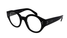 Cl50123i Celine Paris Readers 001 48-23 140 Black Round Frames Reading Glasses