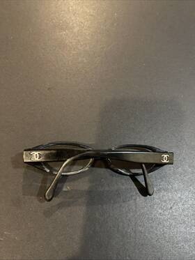 3080-h Chanel Authentic Oval Frame Reading Glasses Model