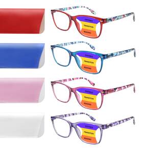 Hn060-3 Clasaga Progressive Multifocus Reading Glasses For Women Stylish Computer Readers 1.5