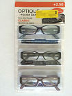 Classic Foster Grant 3 Pack Optique Reading Glasses 2.50 Durable Multi-color 887661034908