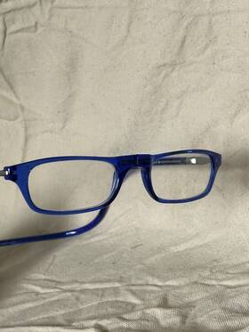 Clic 663408121250 Magnetic Reading Glasses Blue 1.50