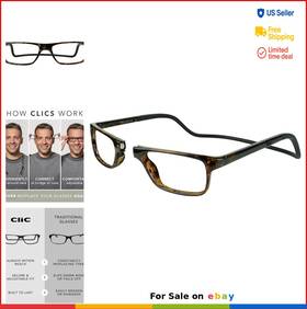 Mag-read-01 Clic Magnetic Reading Glasses Neck Hanging Readers Secure Fit Adjustable Headband