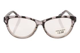 Corinne Mccormack 887661839770 Womens Ftjennaft 50mm Reading Glasses Grey Black 2.00