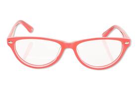 Corinne Mccormack 887661840950 Ftkayleeft Reading Glasses Hot Pink No Lens