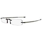 590satin Cr1 Black Reading Klein Folding Prescription Glasses 1.50 Calvin