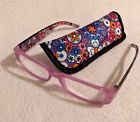 Crf24 Unbranded Lilac Flower Print Design Fashion Reading Strength