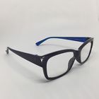 Crphfb230 Studio By Max Reading Glasses Black Blue Square Frame