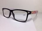 Crsr Georgio Caponi Womens Spring Temple Reading Glasses Multi Color