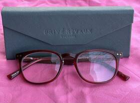 Crystal 810047314196 Prive Revaux Womens Show Off Single Designer Reading Glasses Red 2.50