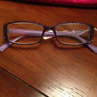 Jcr272 Crystal Jimmy Reading Amethyst Swarovski Glasses 2.00 185