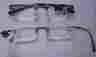 Crystal Vision Reading Glasses Foster Grant 1 Pair Spider Web In 1.00 With Case 887661663191