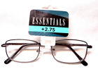 52-19-140 Ct0316 Essentials Jacob Gun Reading Glasses Nwt